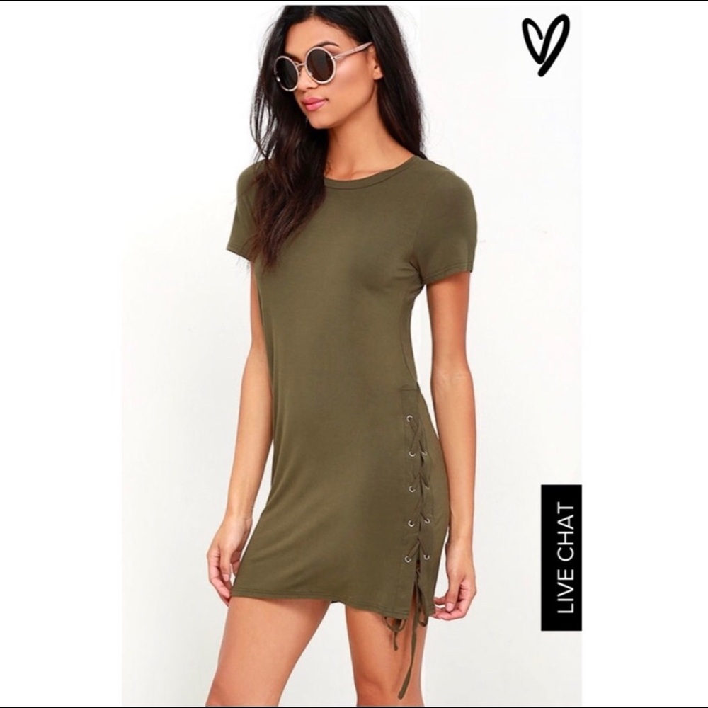 NWOT Lulus loose shift mini